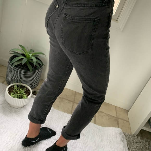 h&m ultra high waist mom jeans size 2 - Picture 4 of 10
